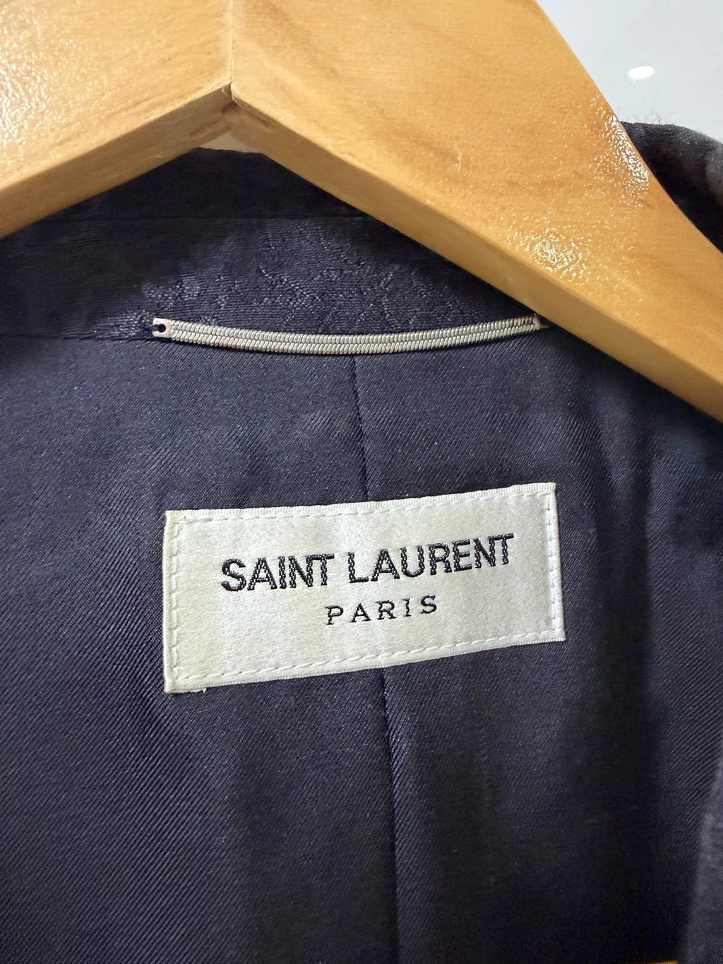 Saint Laurent Jacquard Scale Blazer