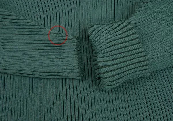 Issey Miyake Vintage Green Line Knit Sweater