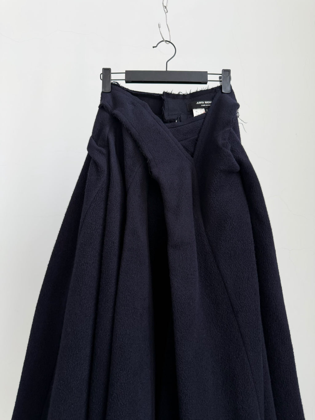 Junya Watanabe Midi Wool Skirt