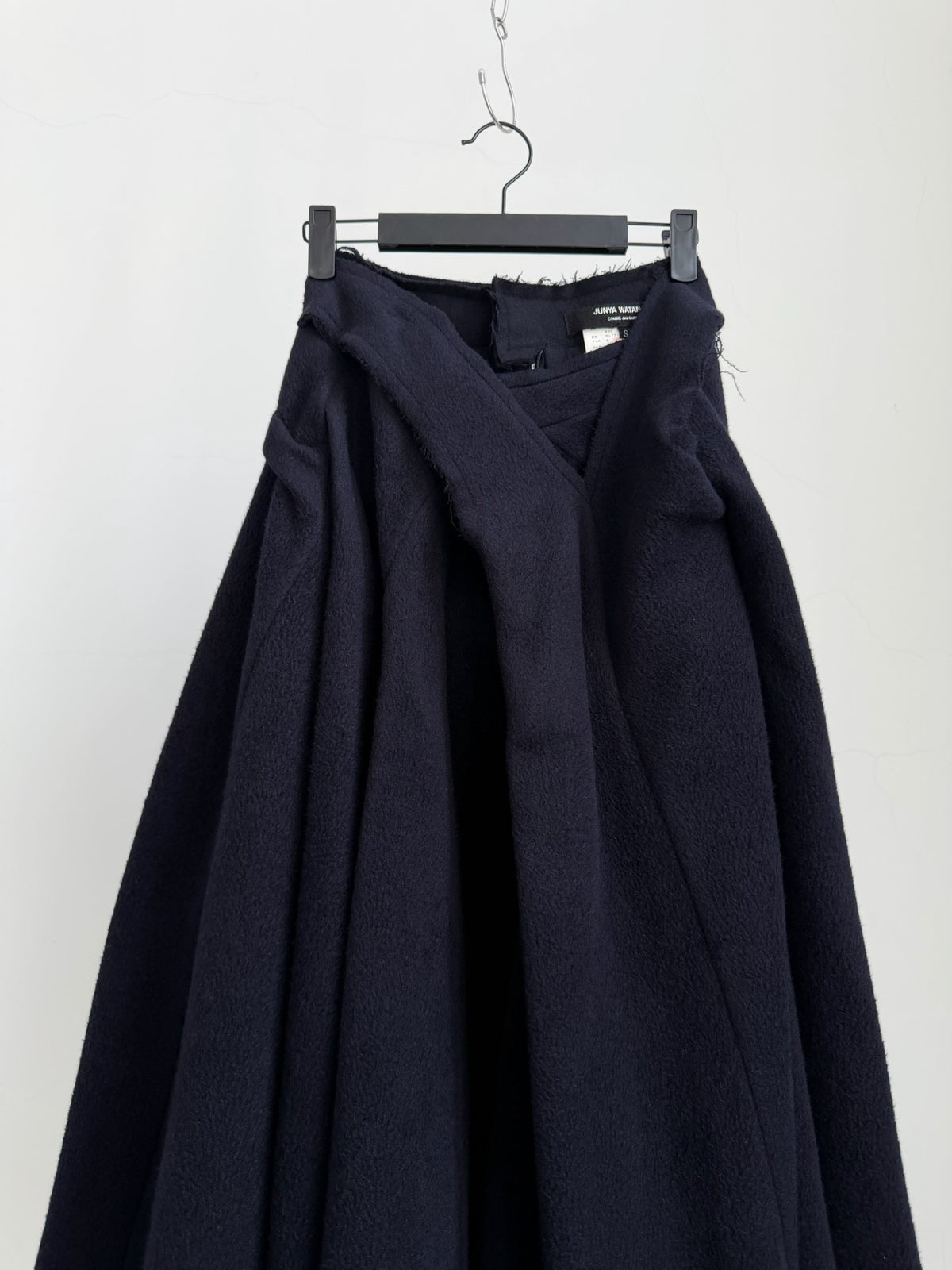 Junya Watanabe Midi Wool Skirt