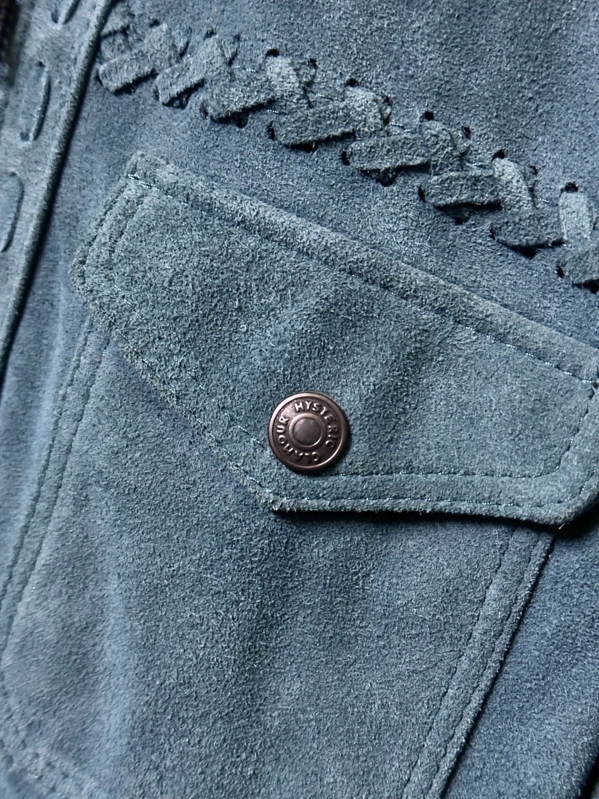 Hysteric Glamour Takeru Kimura Same Style Biker Leather Jacket
