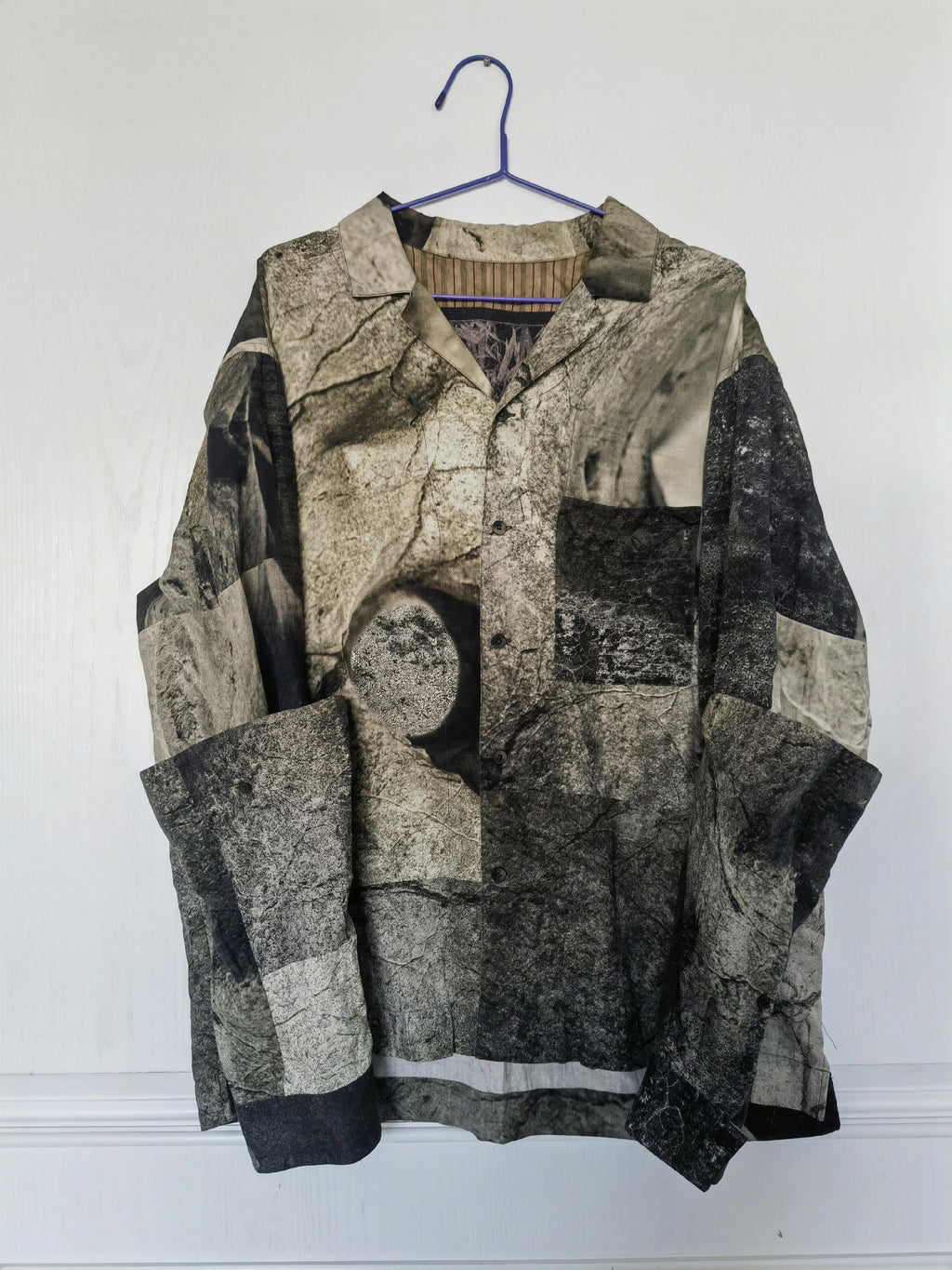 ziggy chen 21aw Taihu Stone Double-Wear Shirt