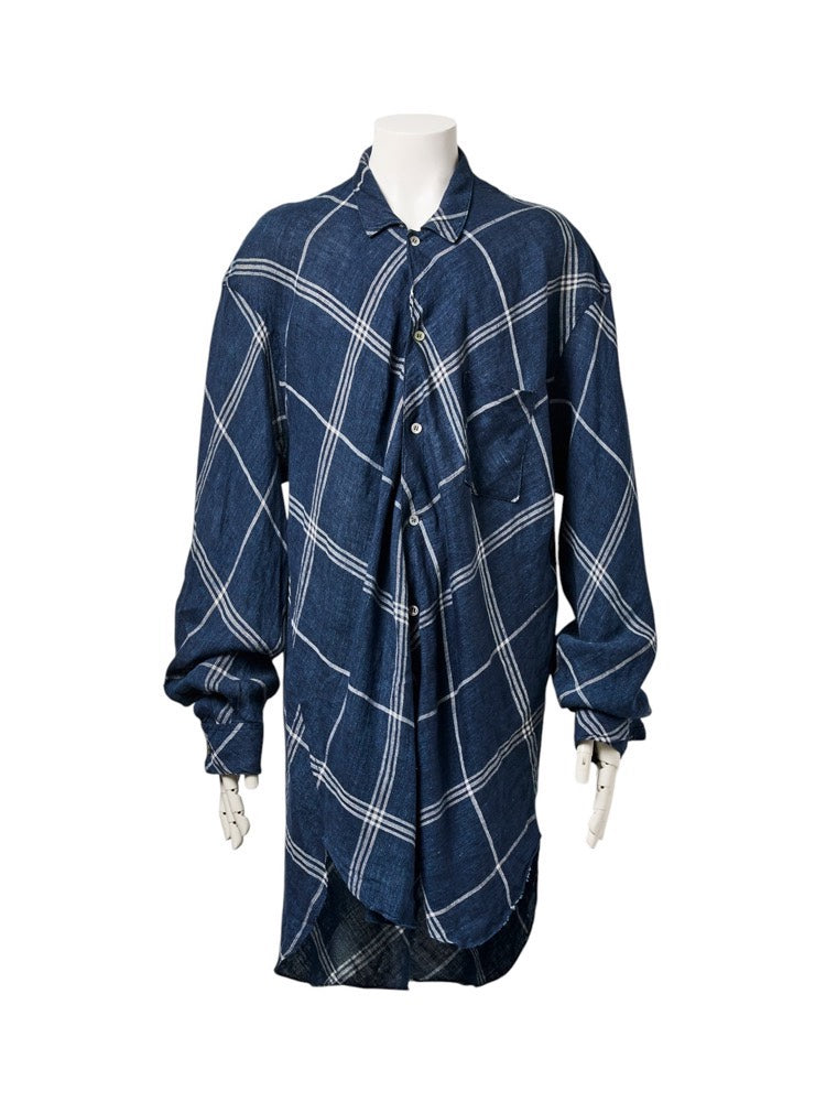 Yohji Yamamoto SS86 Striped Linen Shirt