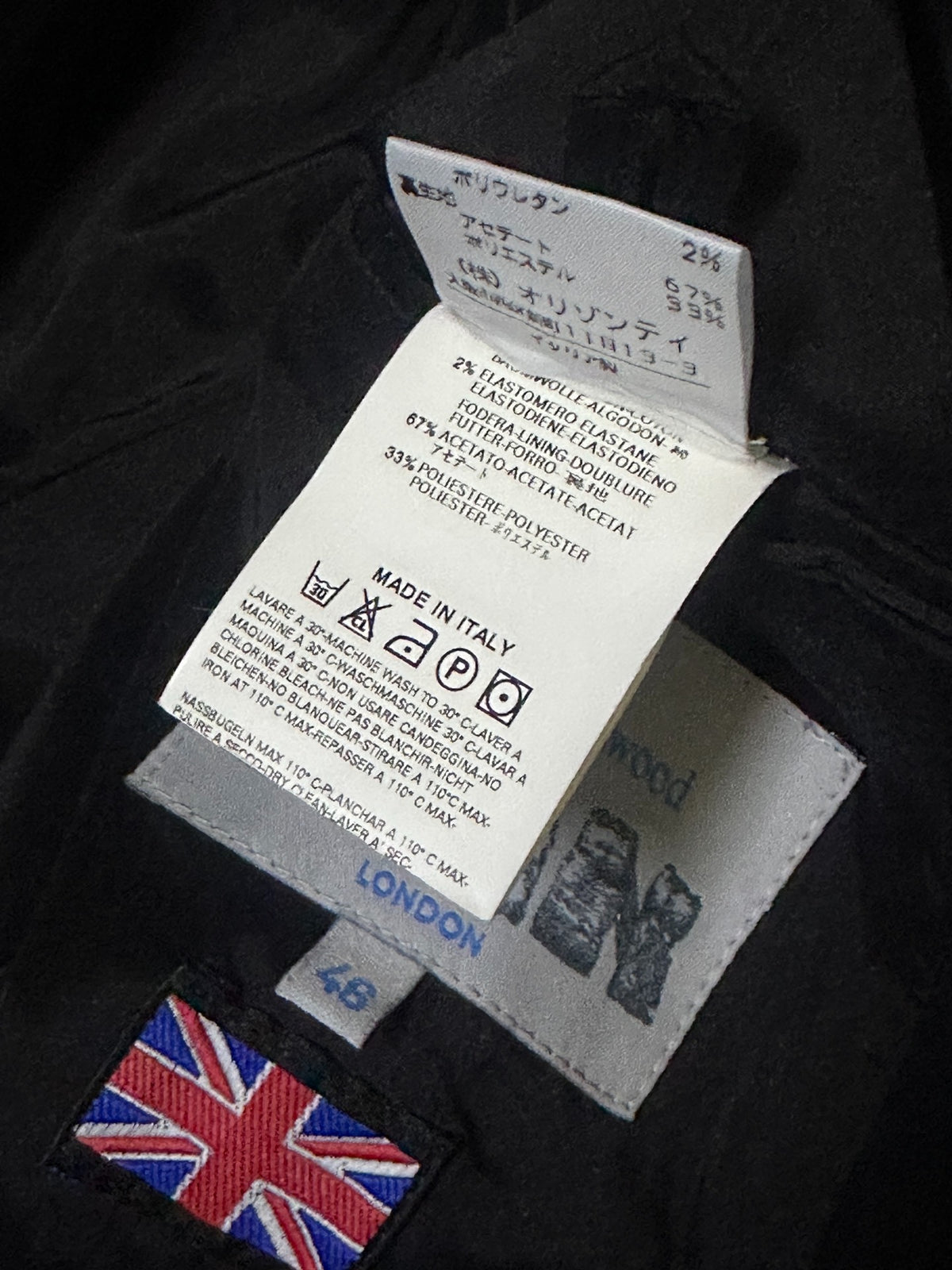 Vivienne Westwood Suede-Textured Tailored Blazer
