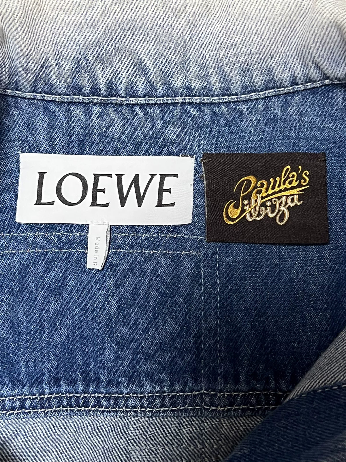 Loewe Patchwork Denim Jacket