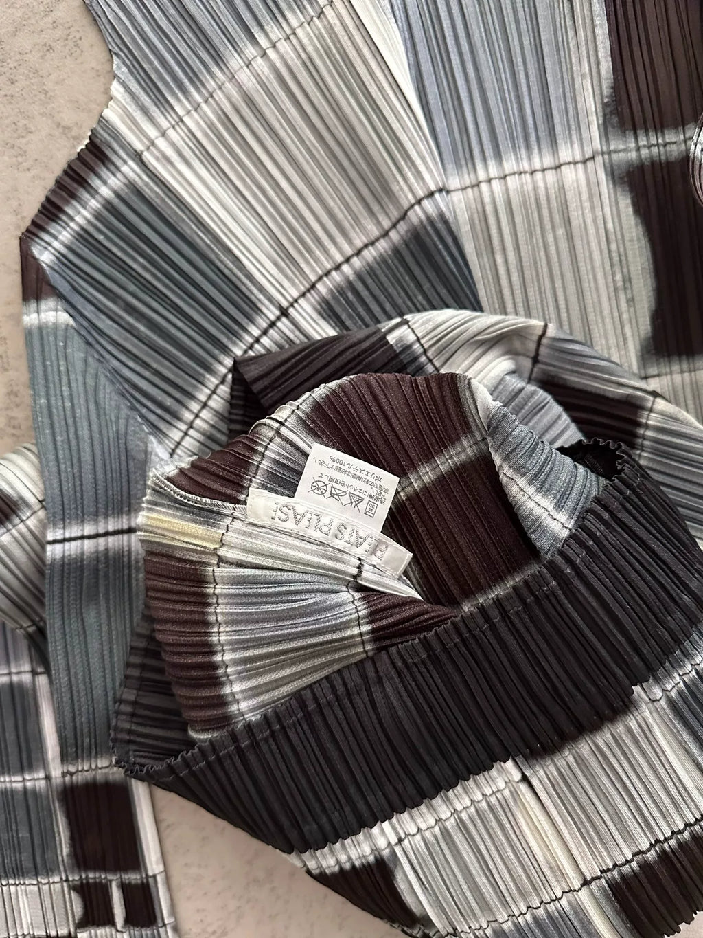 Issey Miyake Pleated Top