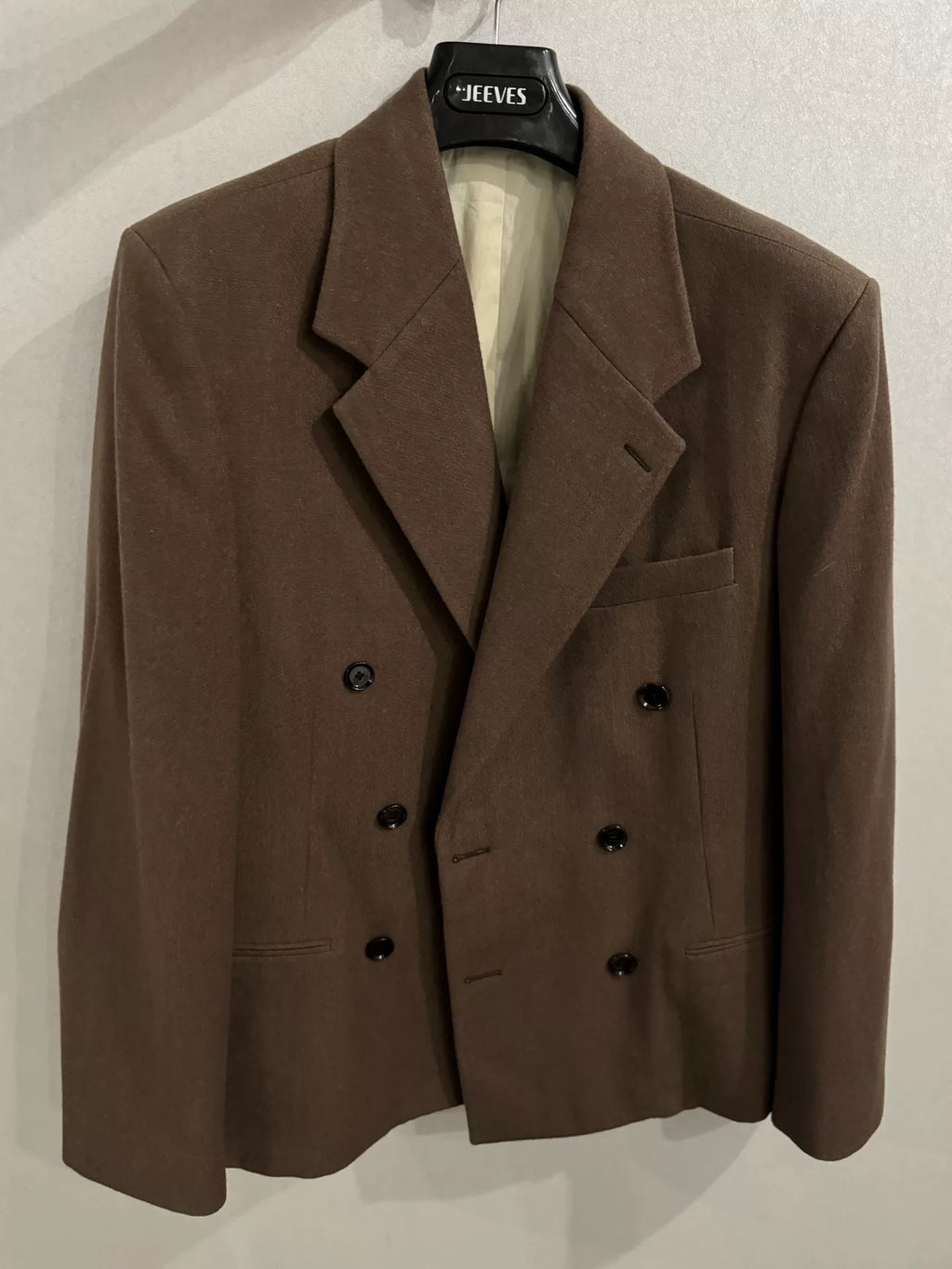 Lemarie Brown Wool Blazer