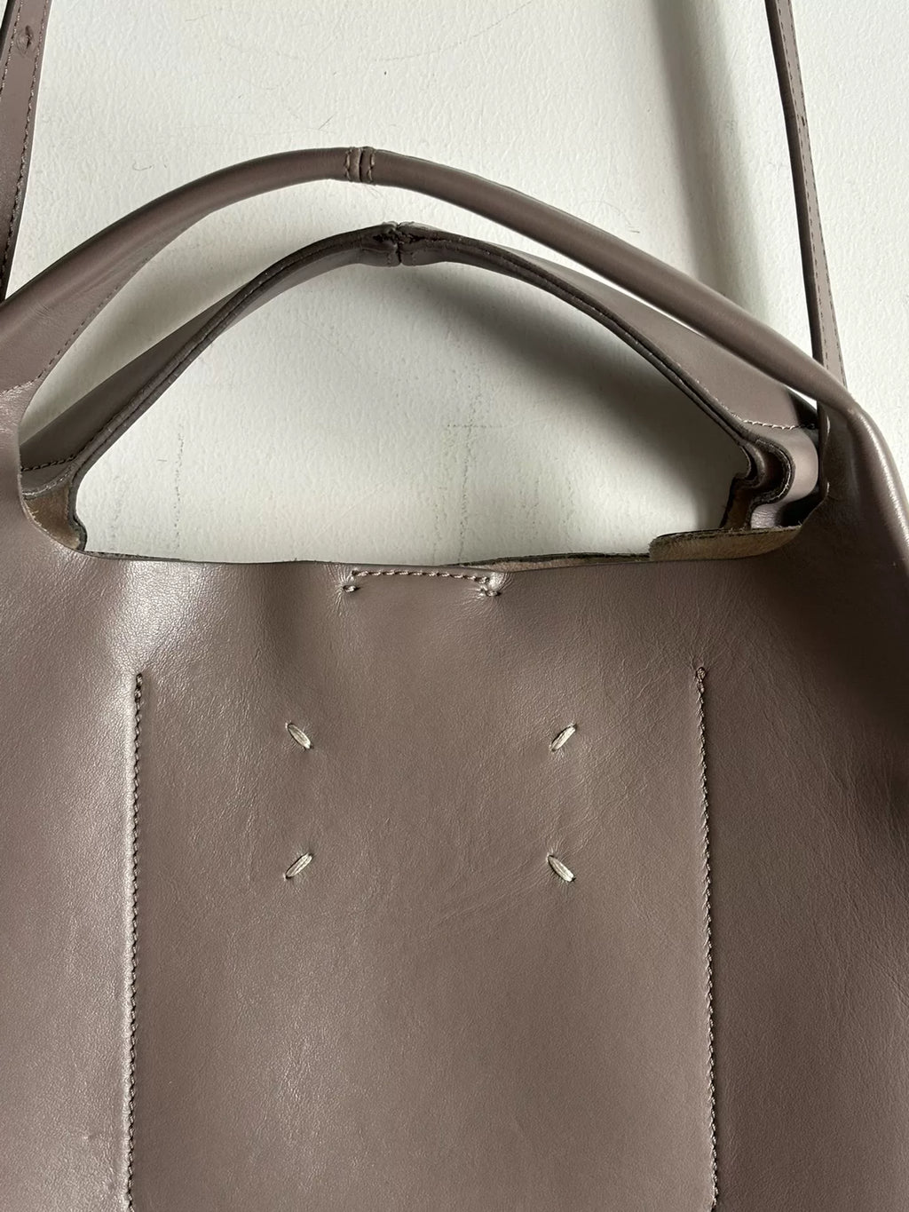 Maison Margiela｜AW2017 One-Piece Elephant Grey Crossbody Bag