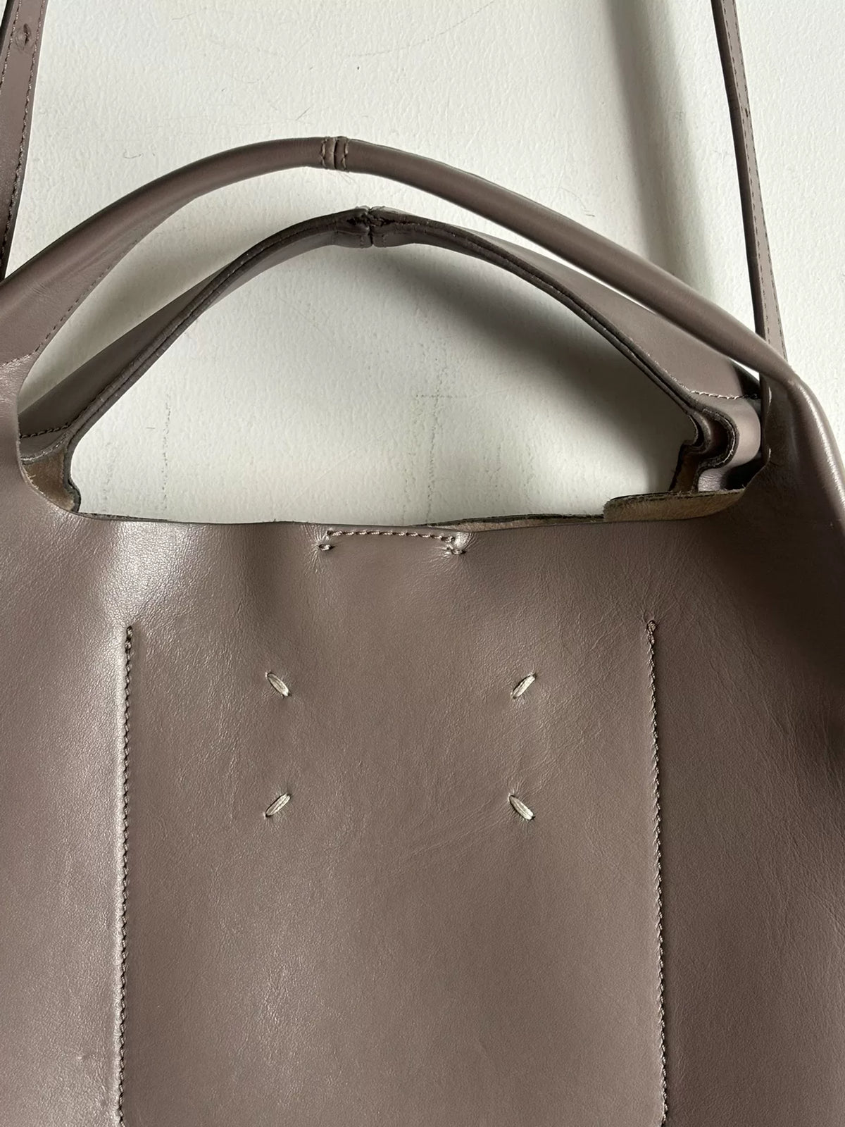 Maison Margiela｜AW2017 One-Piece Elephant Grey Crossbody Bag