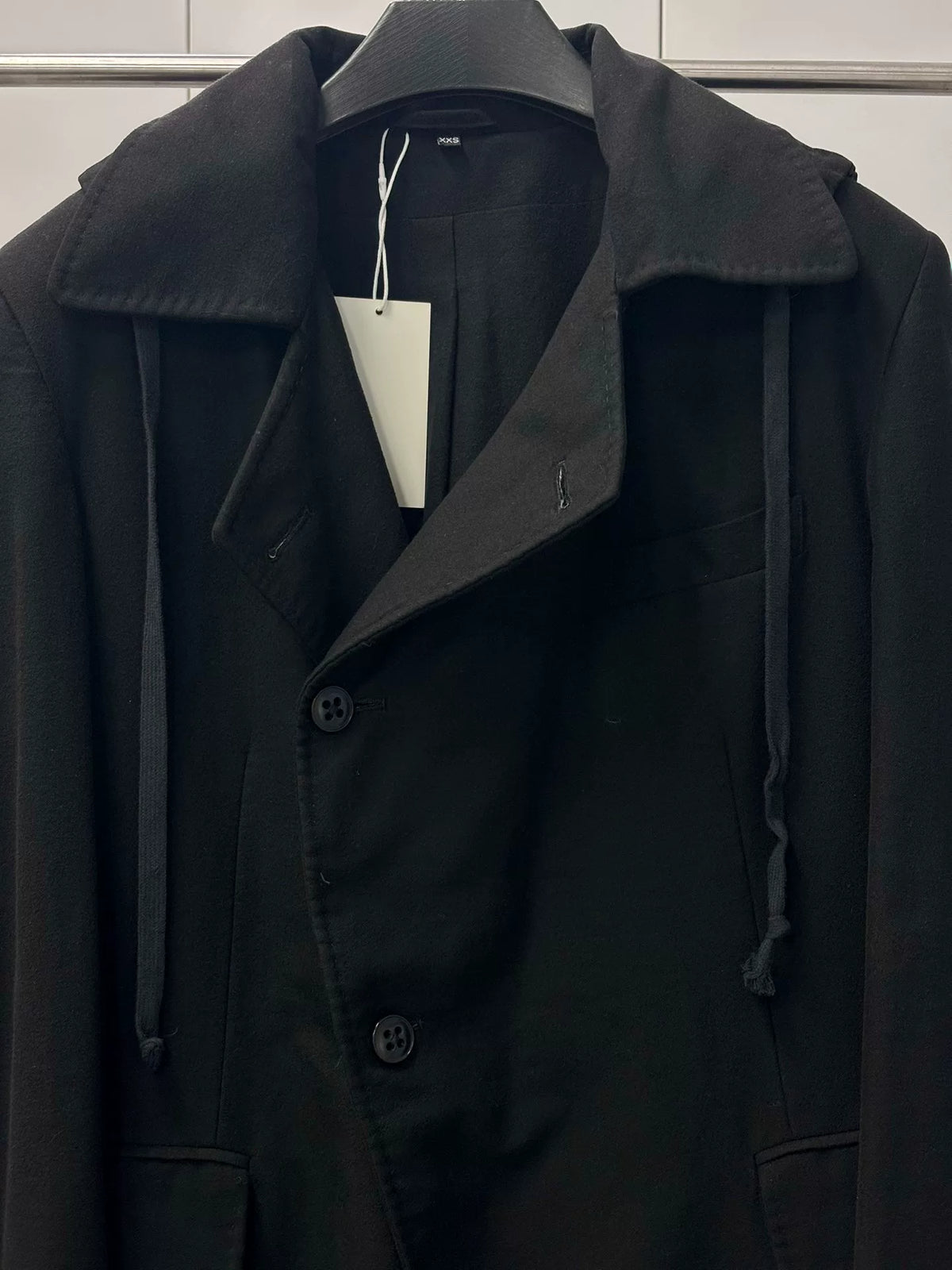 Ann Demeulemeester｜00'S Asymmetric Diagonal Cut Suit Jacket
