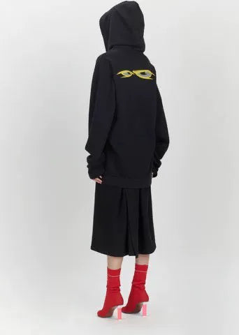 Vetements AW18 Patchwork Hooded Sweater