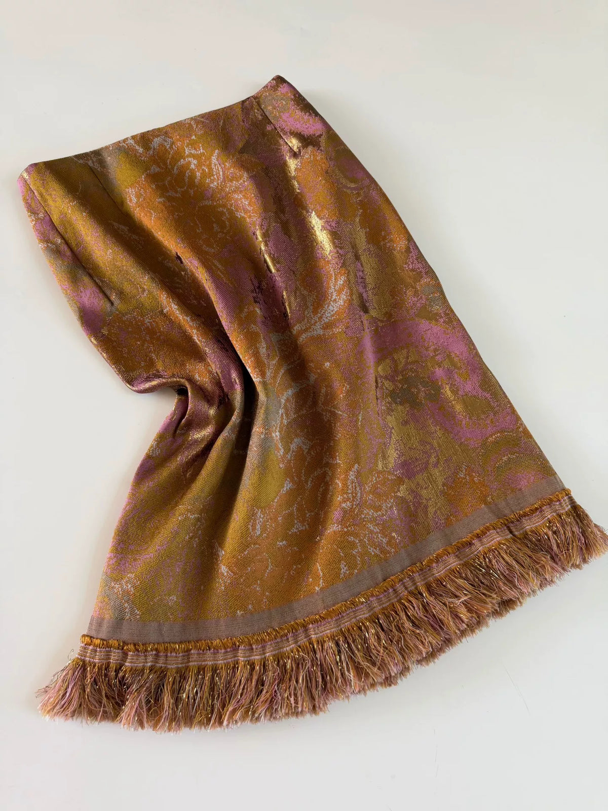 Dries van Noten Midi Fringe Skirt
