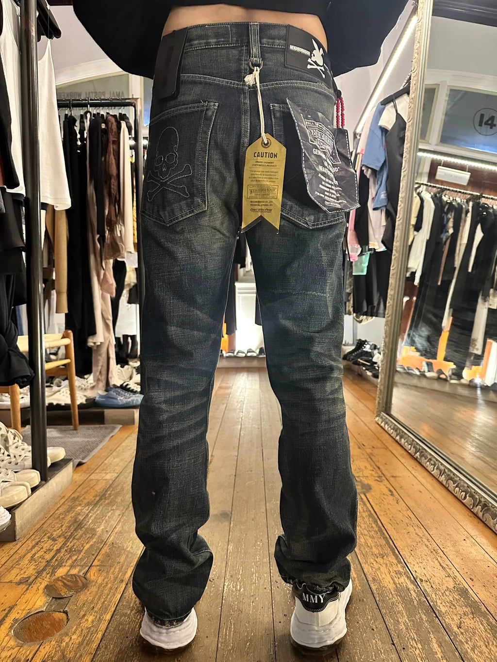 mastermind Japan × NEIGHBORHOOD 2012 Dp-Mid Blue Denim Jeans