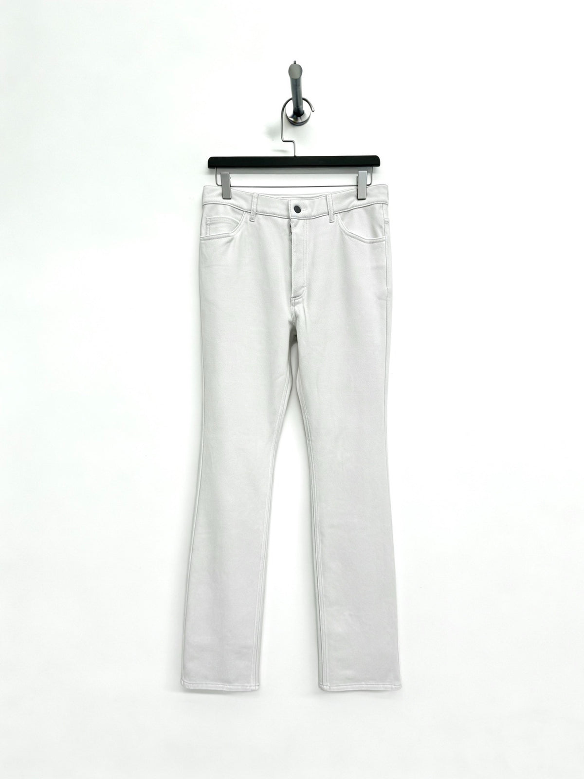 Maison Margiela 2018 Runway White Straight-Leg Pants
