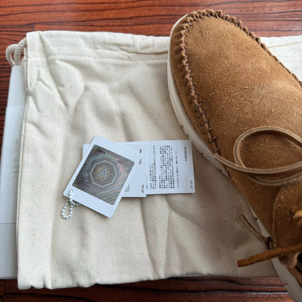 Visvim 17aw UTE MOC TRAINER FOLK (VEG SUEDE) Slip-on Casual Shoes