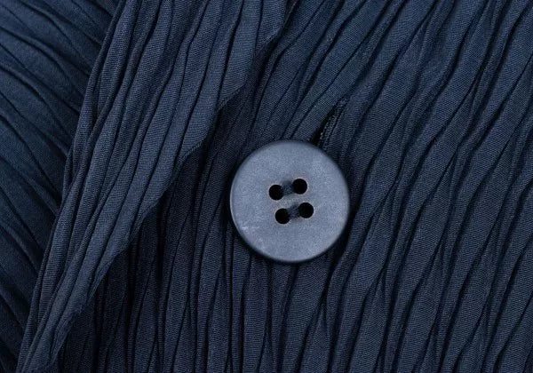 Issey Miyake Vintage Blue Line Pleated Top