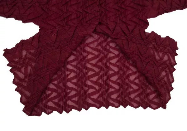 Issey Miyake Vintage Red Main Line Pleated Top