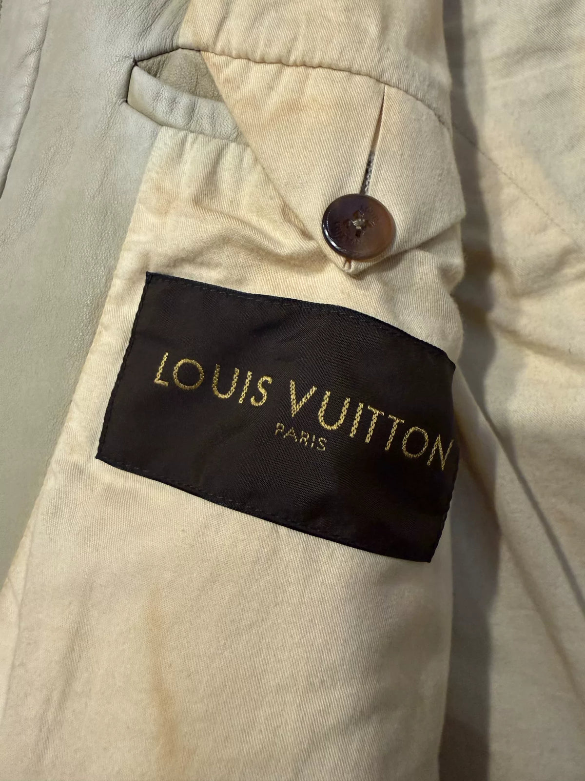 Louis Vuitton Motorcycle Leather Jacket