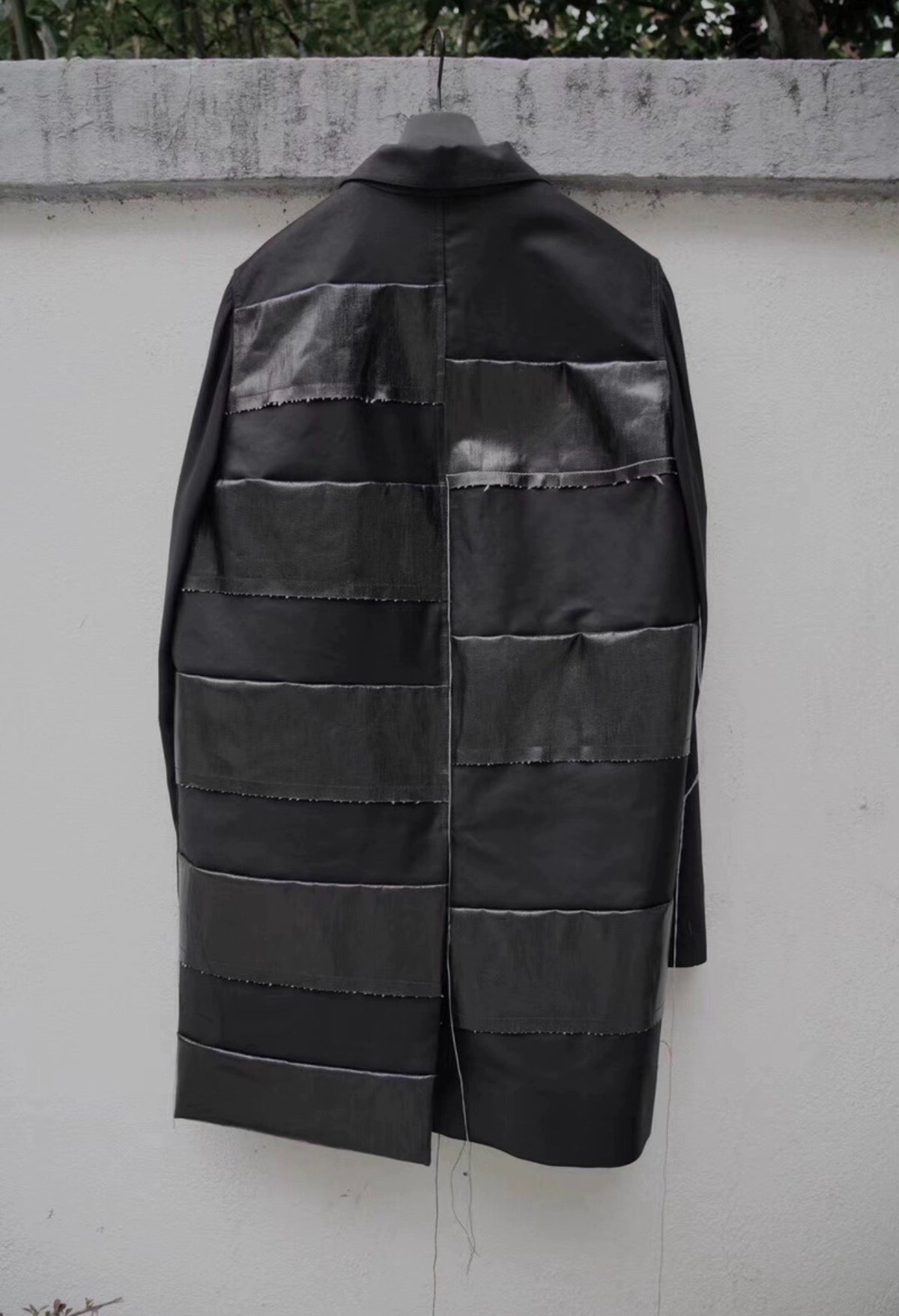 Rick Owens 19SS Fringe Trench Coat