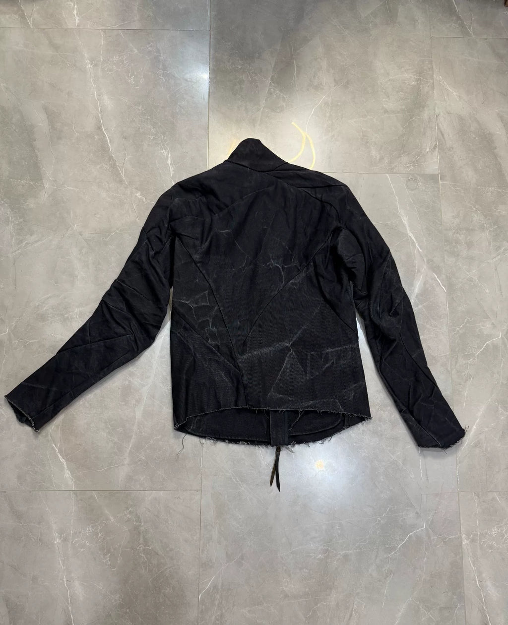Leon Emanuel Blanck Leb Deconstructed Canvas Jacket