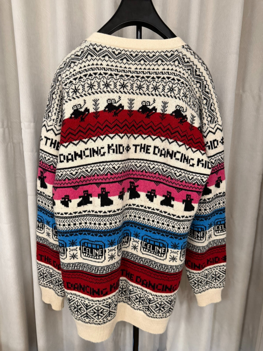 Celine SS21 The Dancing Kid Knit Cardigan
