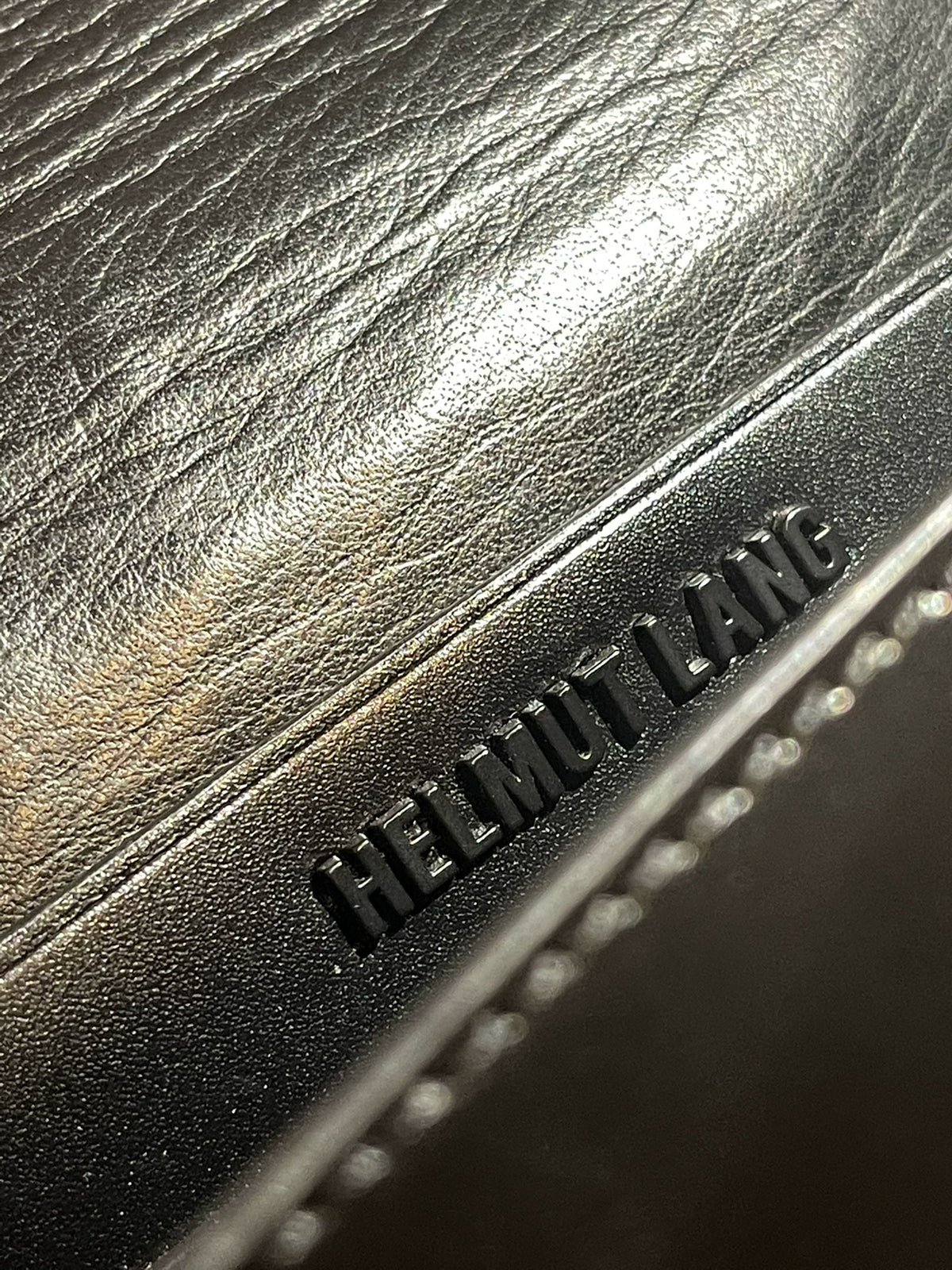 Helmut Lang Leather Shoulder Bag
