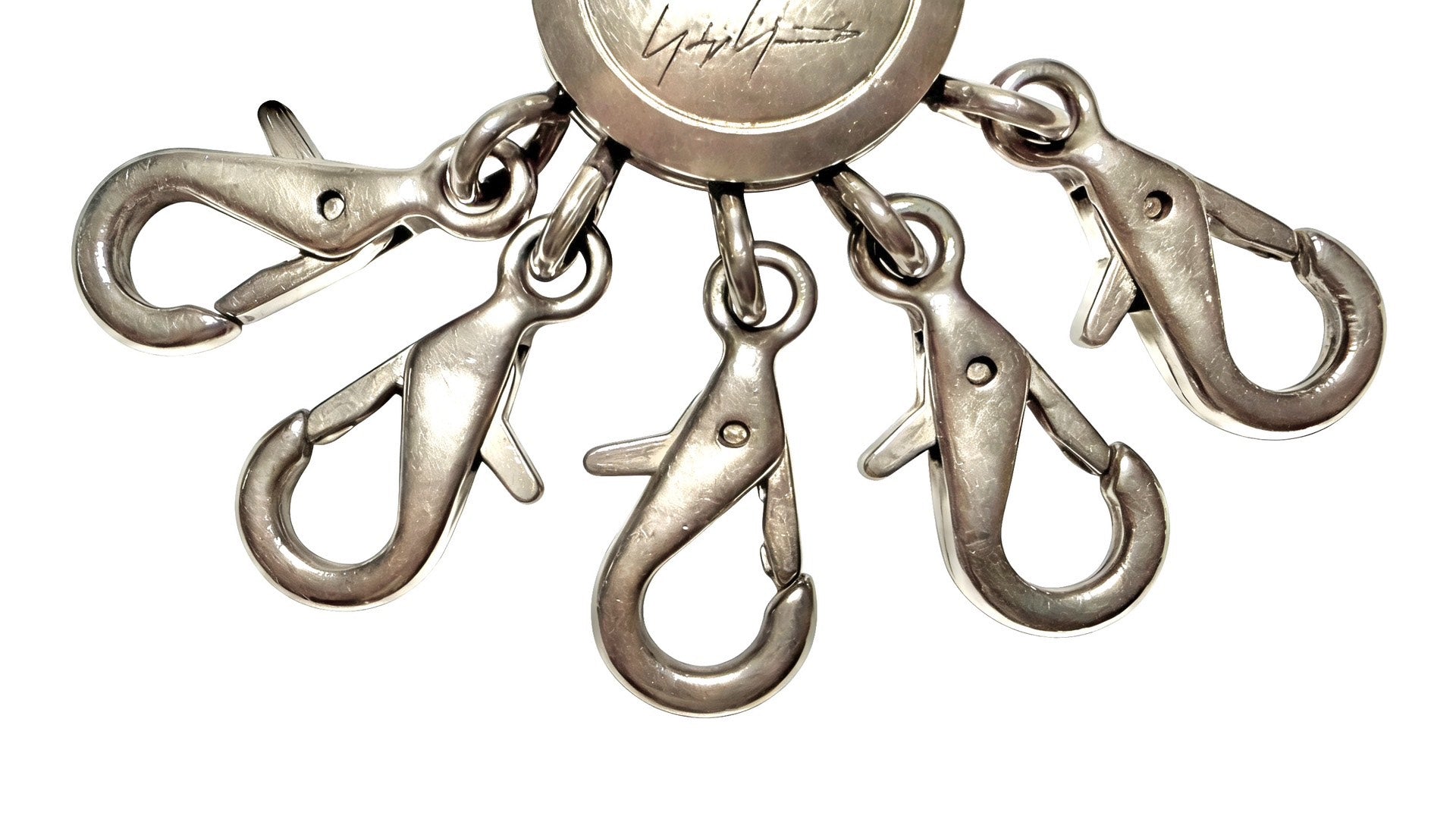 Yohji Yamamoto Black Scandal keychain