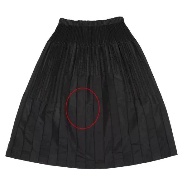 Issey Miyake Vintage Black Pleated Skirt