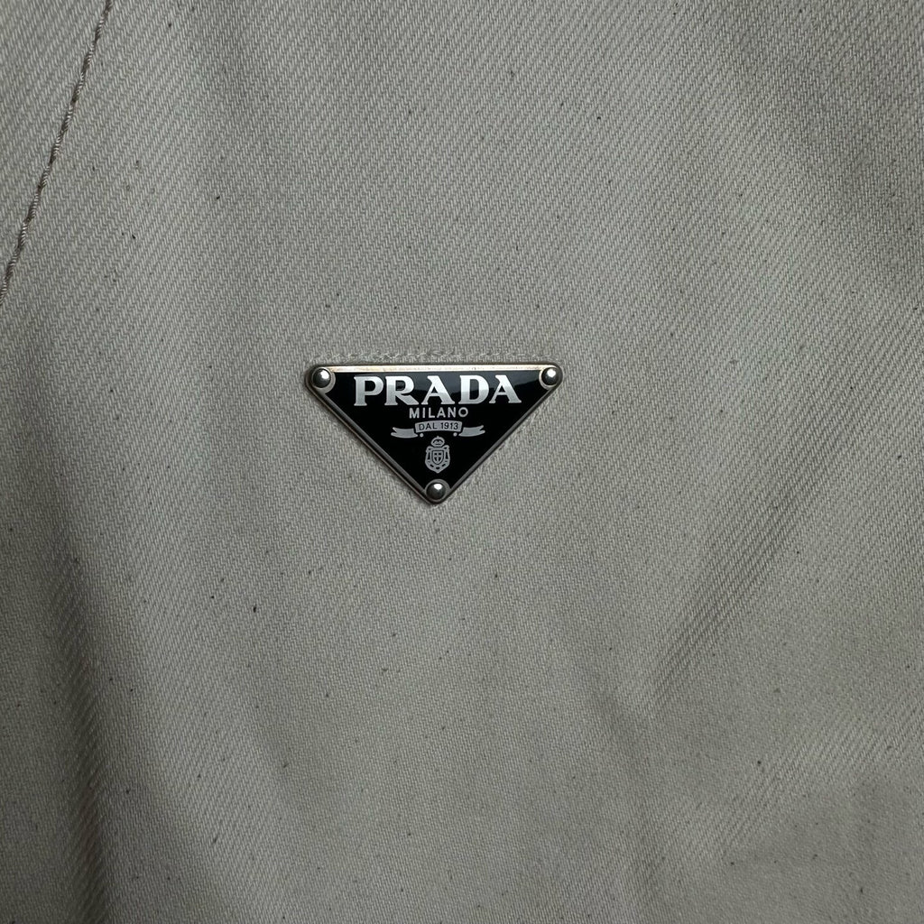 Prada Beige Denim Vest