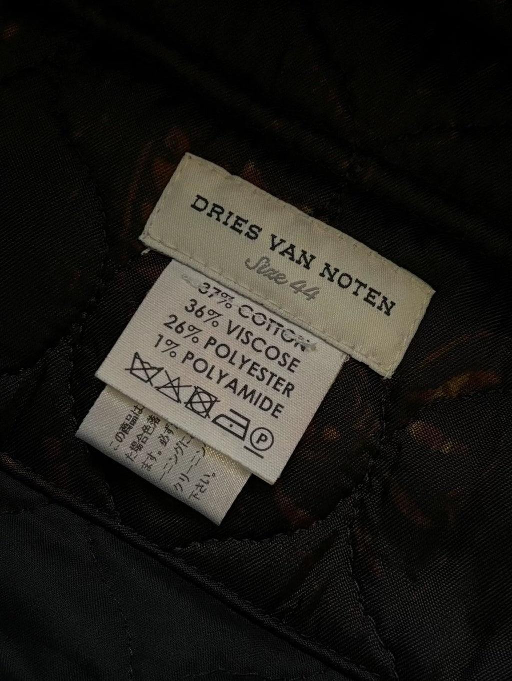 Dries Van Noten | AW 2015 Asymmetrical Lace-up Suit