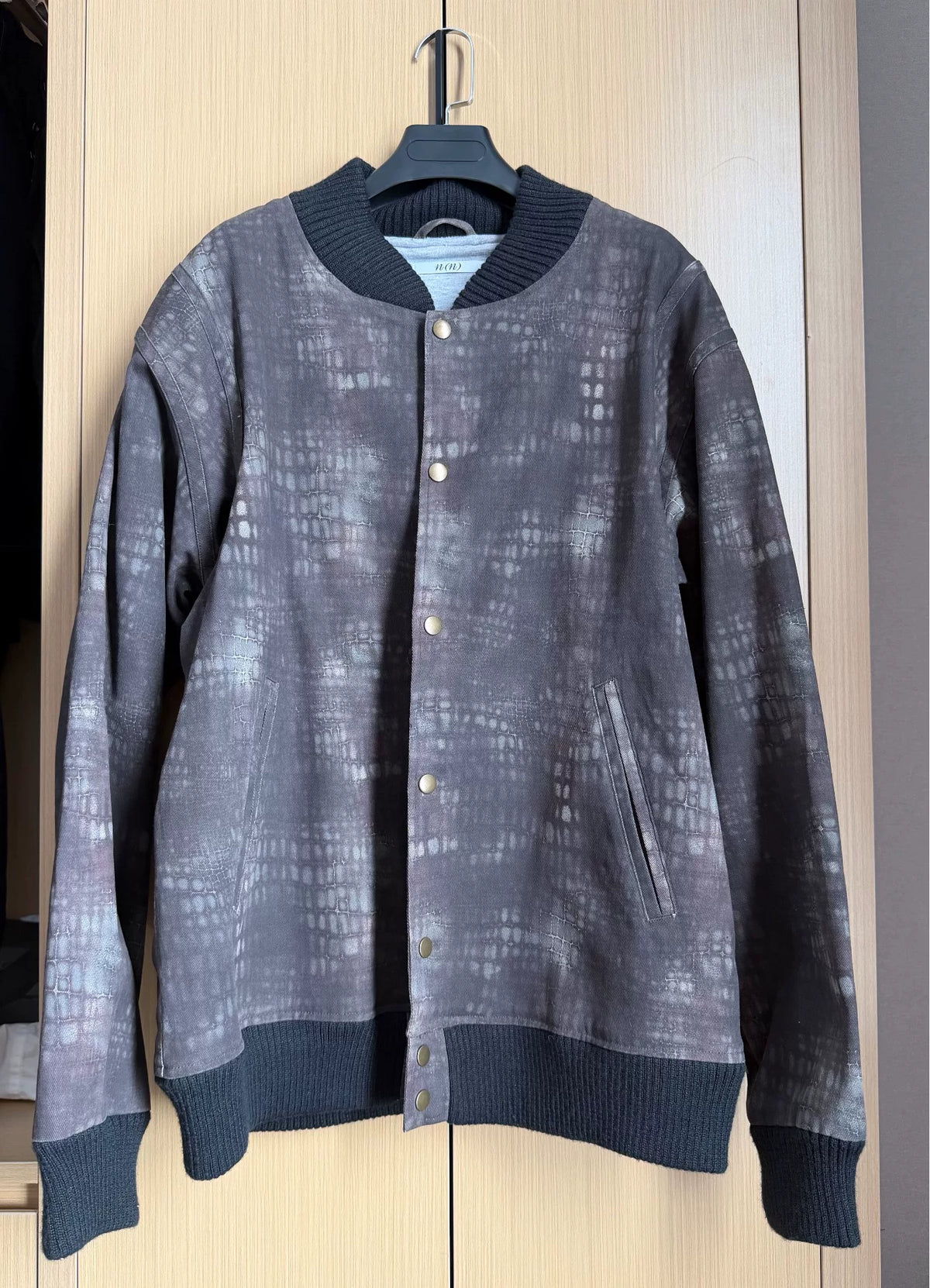 Number (n)ine Sample Bomber Brown Jacket