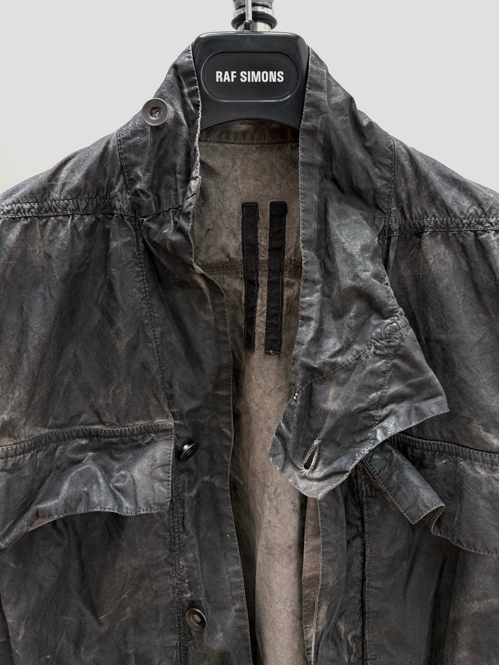 Rick Owens Early Dirty-Dye Distressed Vest