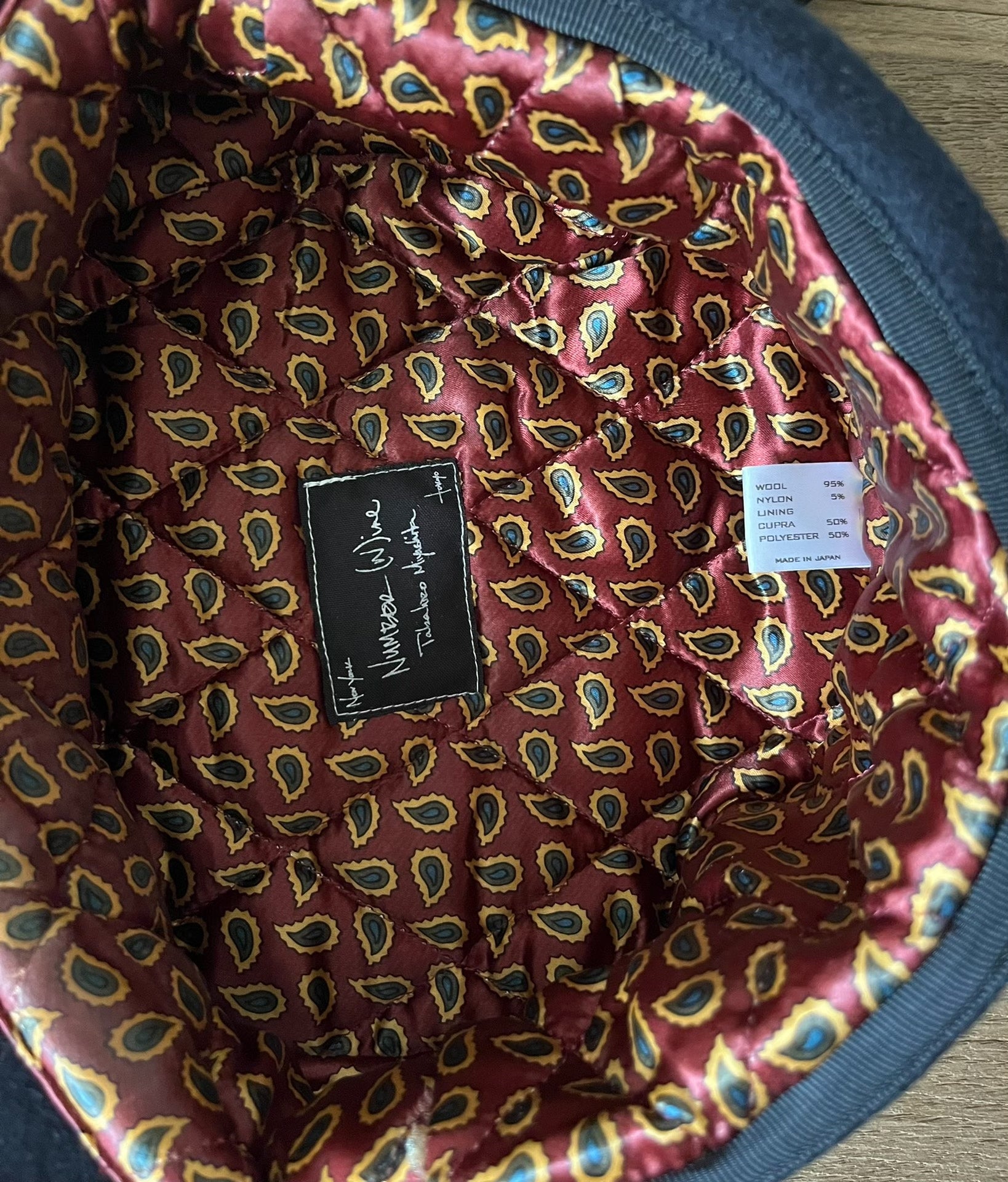 Number (N)ine 03AW Flight Cap