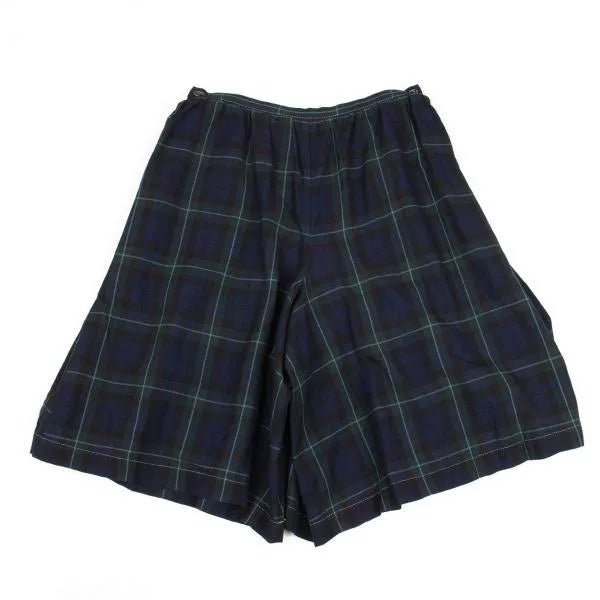 COMME des GARCONS Vintage Green Plaid Shorts