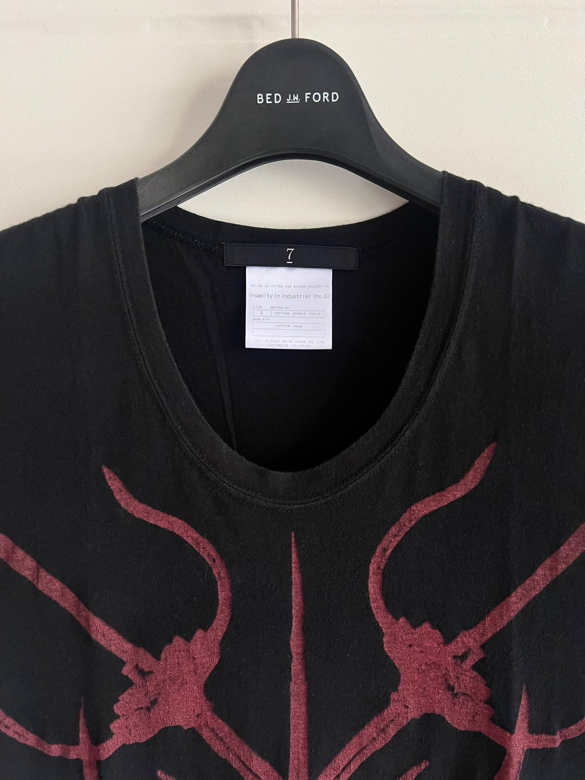 Julius_7 Printed Short-Sleeve T-Shirt 2008 Model