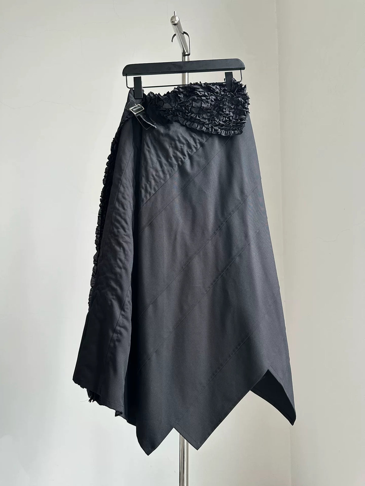 Comme Des Garcons 2019 Midi Wool Skirt