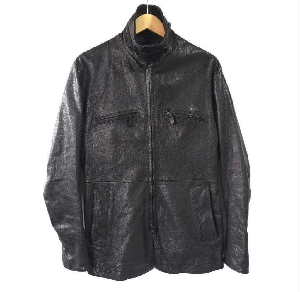 Yohji Yamamoto AW09 Lambskin Zip-Up Jacket