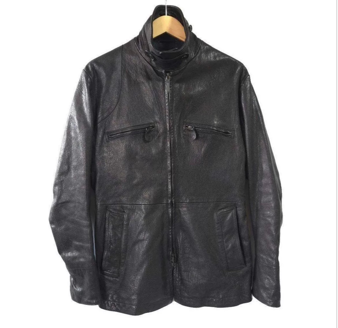 Yohji Yamamoto AW09 Lambskin Zip-Up Jacket