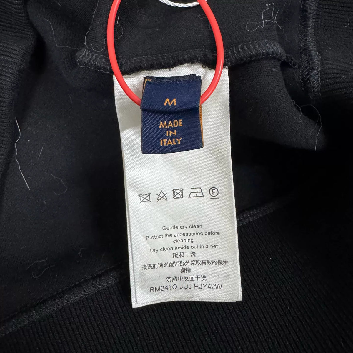 Louis Vuitton LV 2024 model pin instruction manual zipper hoodie