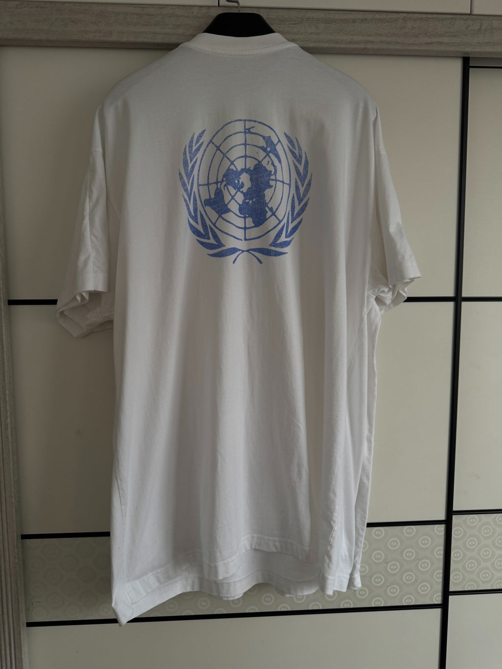 Vetements United Nations Fugs Proverb Patchwork Short-Sleeve T-Shirt