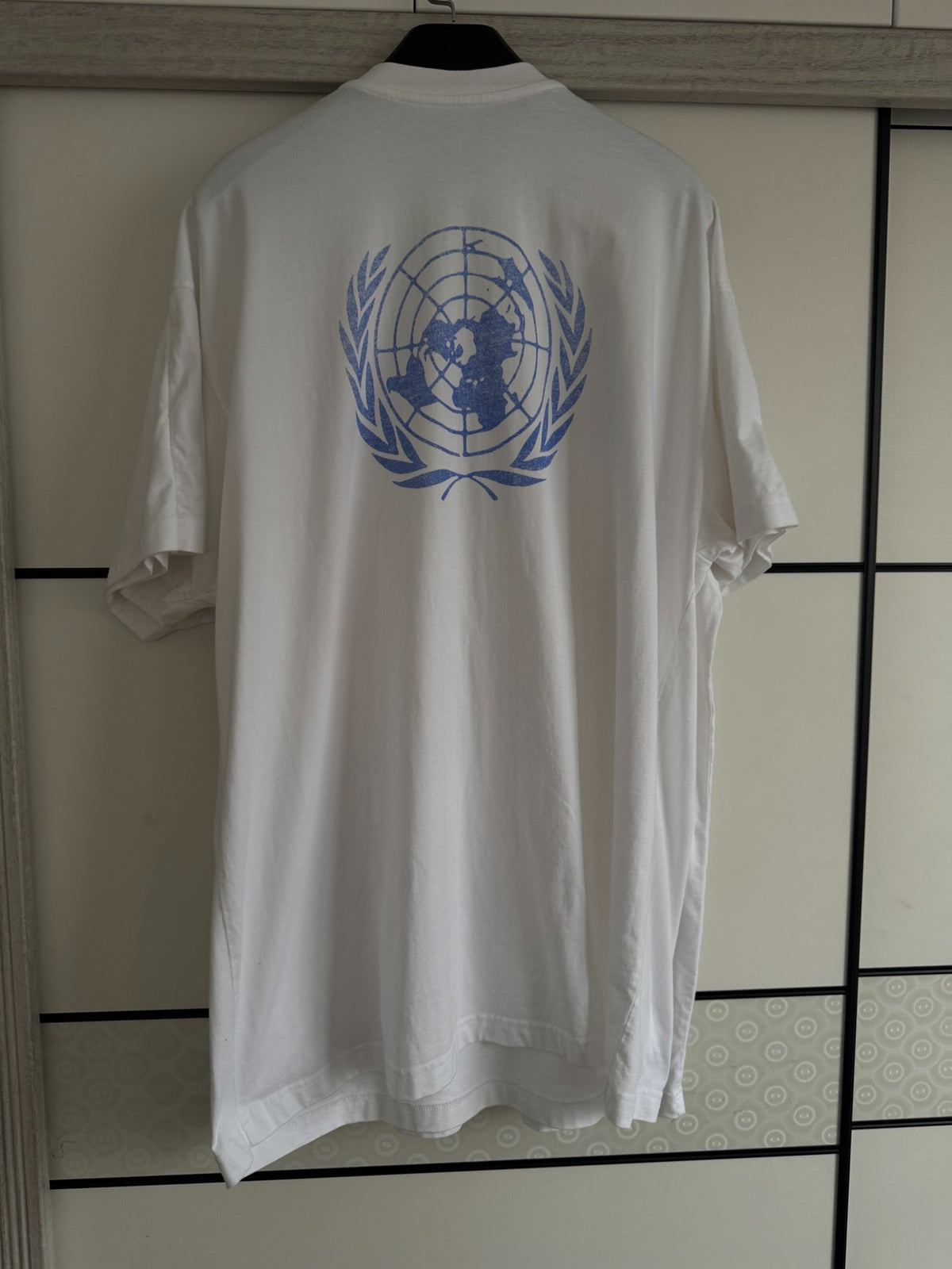 Vetements United Nations Fugs Proverb Patchwork Short-Sleeve T-Shirt