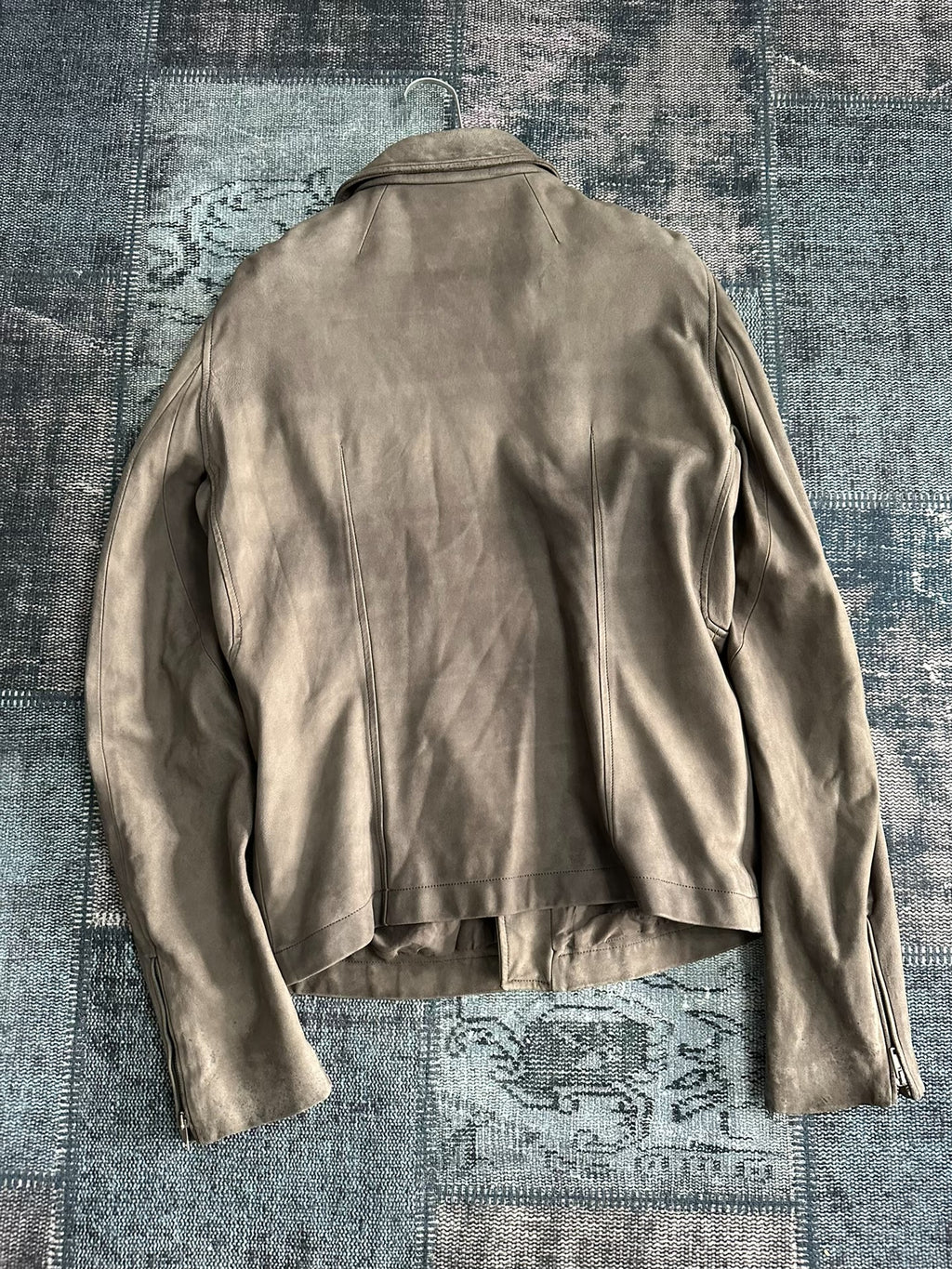 Rick Owens mainline leather jacket