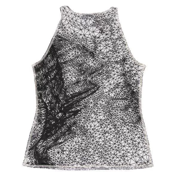 Jean Paul Gaultier Vintage Black Portrait Illusion Top