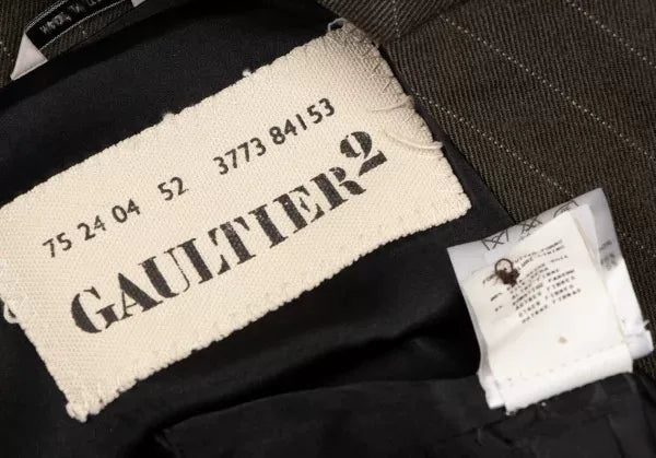 Jean Paul Gaultier Vintage Brown Patchwork Vest