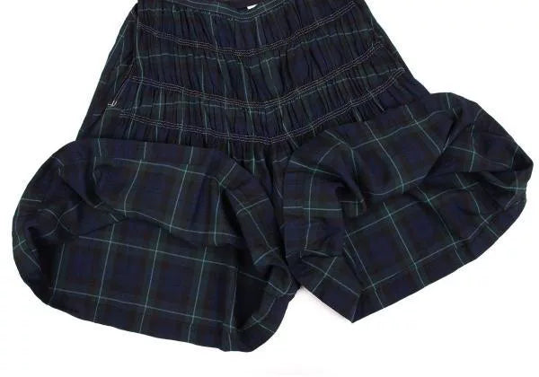 COMME des GARCONS Vintage Green Plaid Shorts