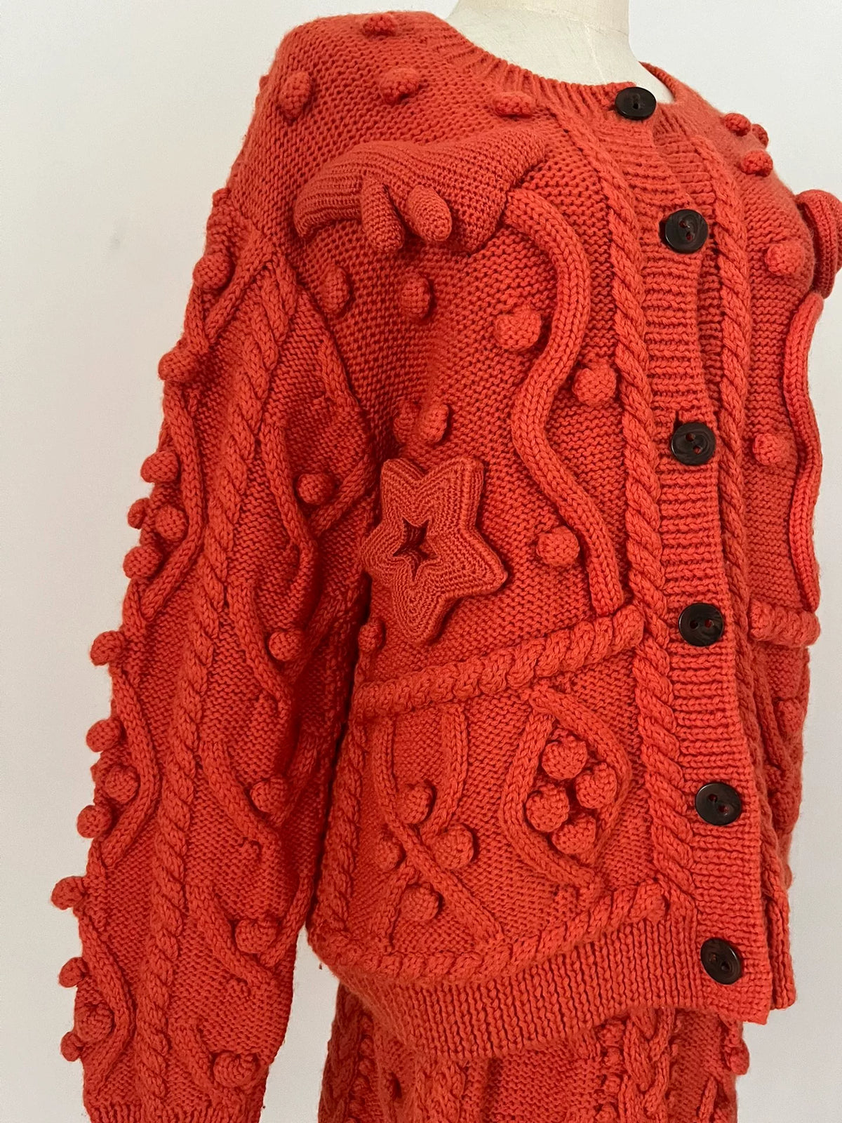 Issey Miyake Cosmic Satellite Sweater Skirt