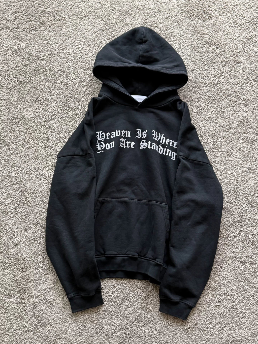 AlLEXANDER Digenova Gothic Sanskrit Hooded Sweater