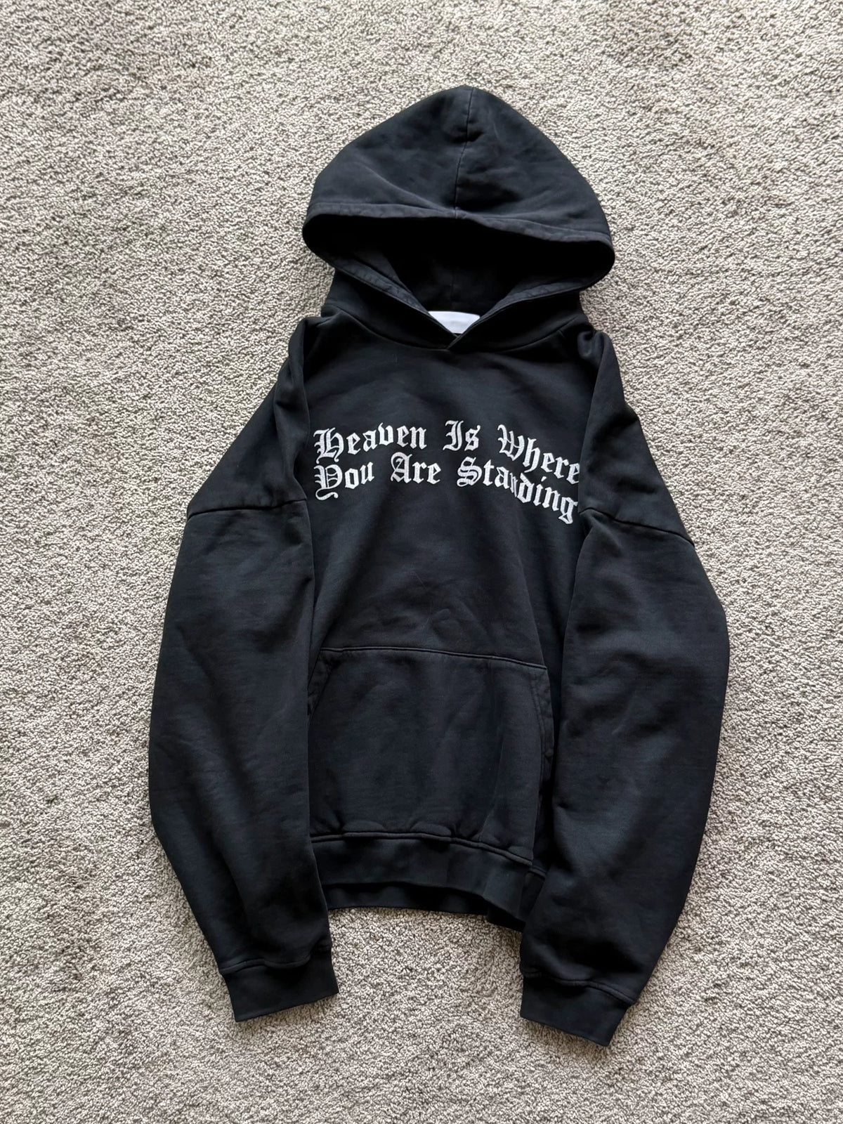 AlLEXANDER Digenova Gothic Sanskrit Hooded Sweater