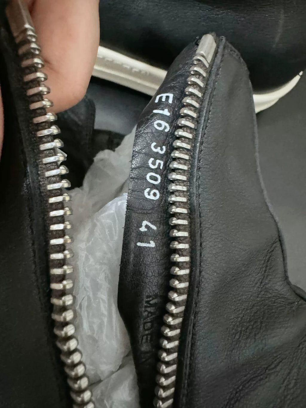 Rick Owens Cowhide Large Converse Sneakers