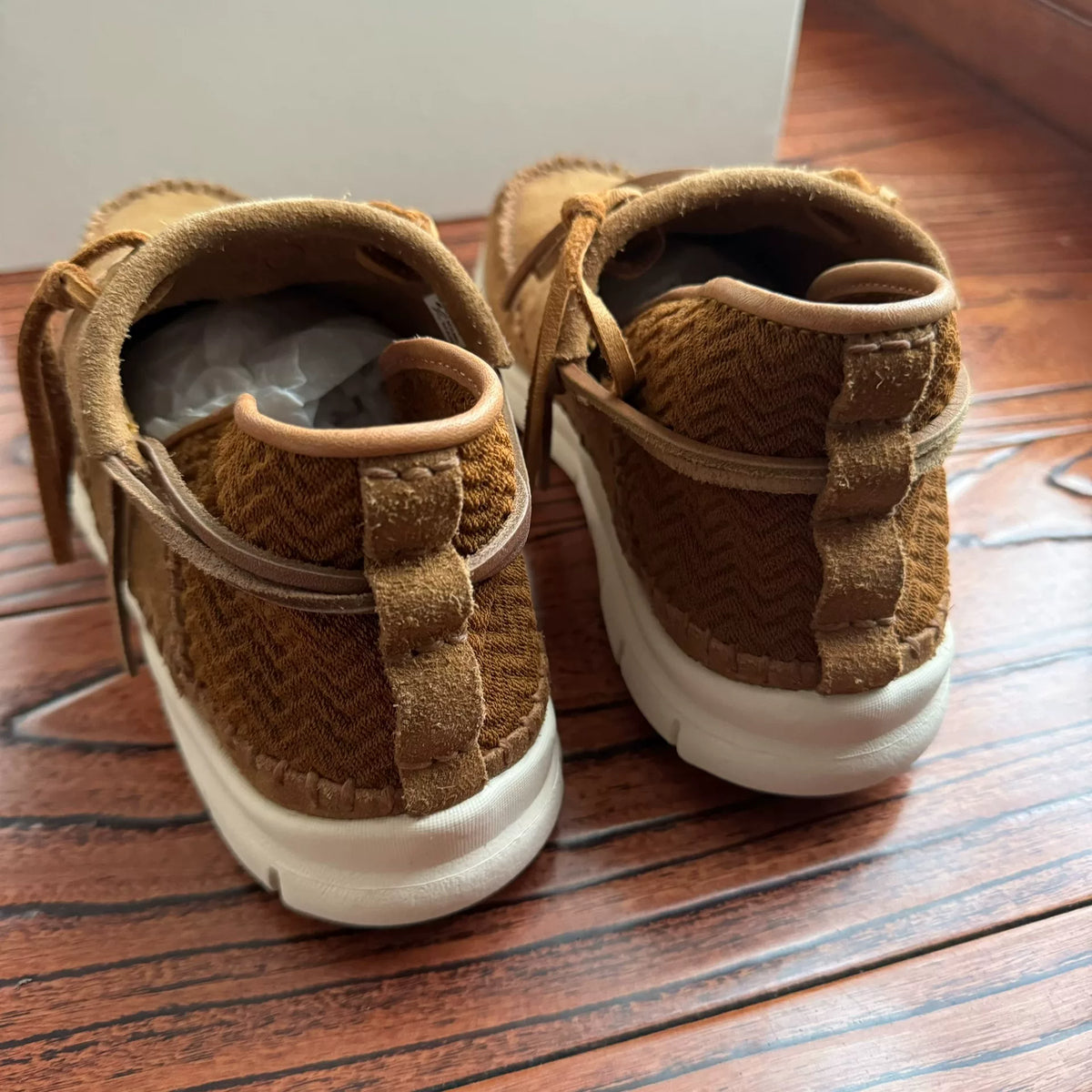 Visvim 17aw UTE MOC TRAINER FOLK (VEG SUEDE) Slip-on Casual Shoes